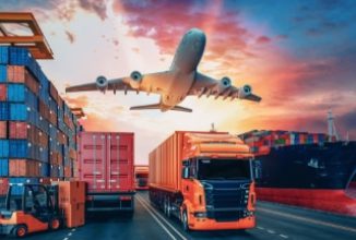 transportation-logistics-container-cargo-ship-cargo-plane-3d-rendering-illustration